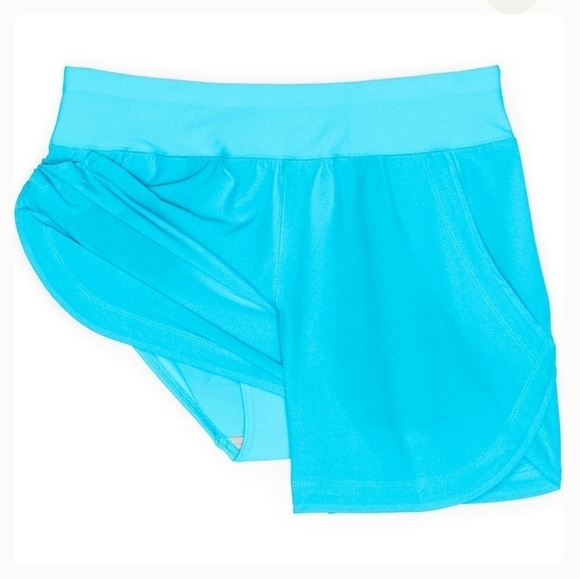 Lands' End Women's 5" Quick Dry Swim Shorts with Panty Sz 18 - Picture 3 of 7